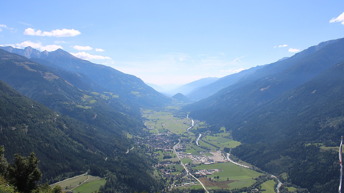 Obervellach / Almgasthof Himmelbauer - Blick nach Südosten - Foto-Webcam.eu