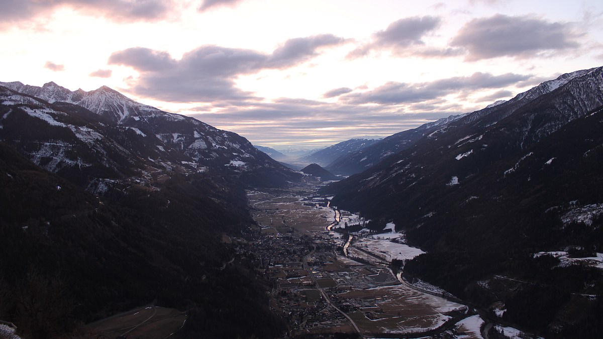 Obervellach / Almgasthof Himmelbauer - Blick nach Südosten - Foto-Webcam.eu