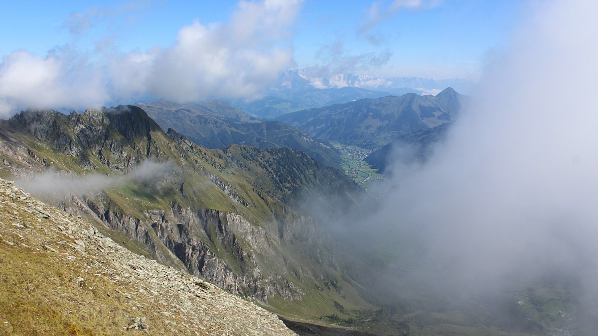 Rauris / Gamskopf - Blick nach Norden - Foto-Webcam.eu