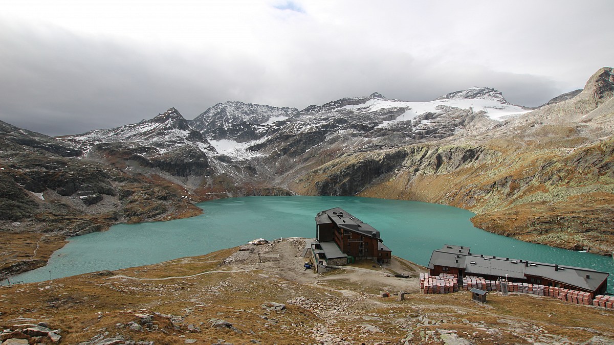 Berghotel Rudolfshütte - Weißsee Gletscherwelt - Blick Nach Südwesten 