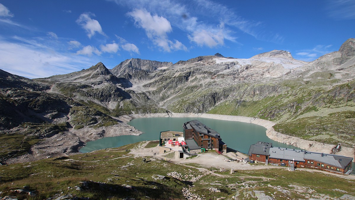 Berghotel Rudolfshütte - Weißsee Gletscherwelt - Blick Nach Südwesten 