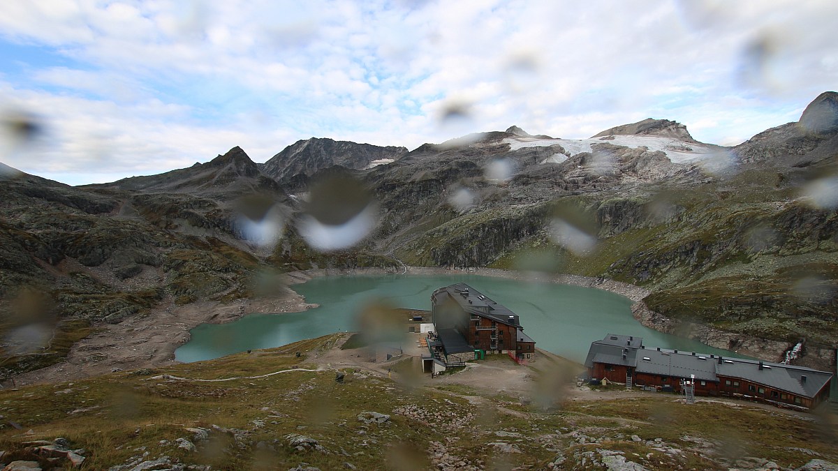 Berghotel Rudolfshütte - Weißsee Gletscherwelt - Blick nach Südwesten ...