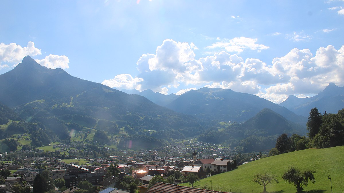 Blick über Schruns nach Südwesten - Foto-Webcam.eu