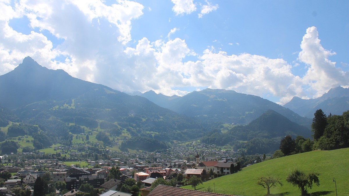 Blick über Schruns nach Südwesten - Foto-Webcam.eu