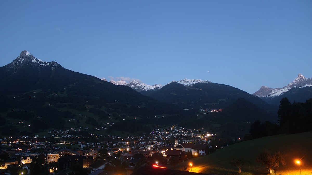 Blick über Schruns nach Südwesten - Foto-Webcam.eu