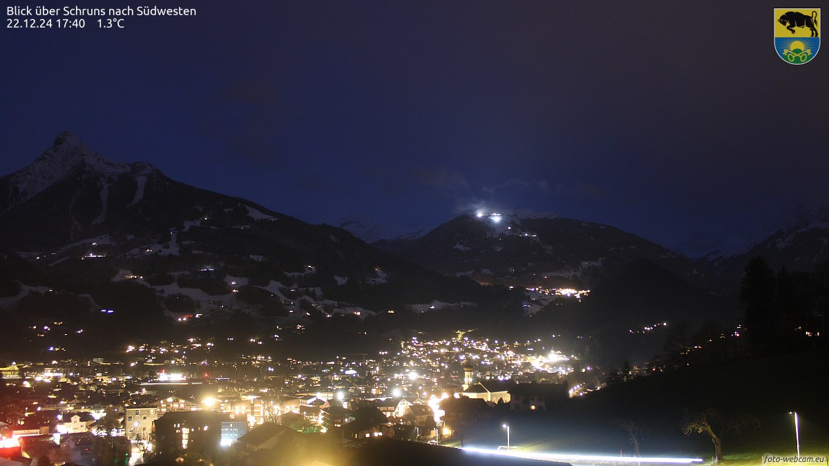 Marktgemeinde Schruns auf 735 m Seehöhe