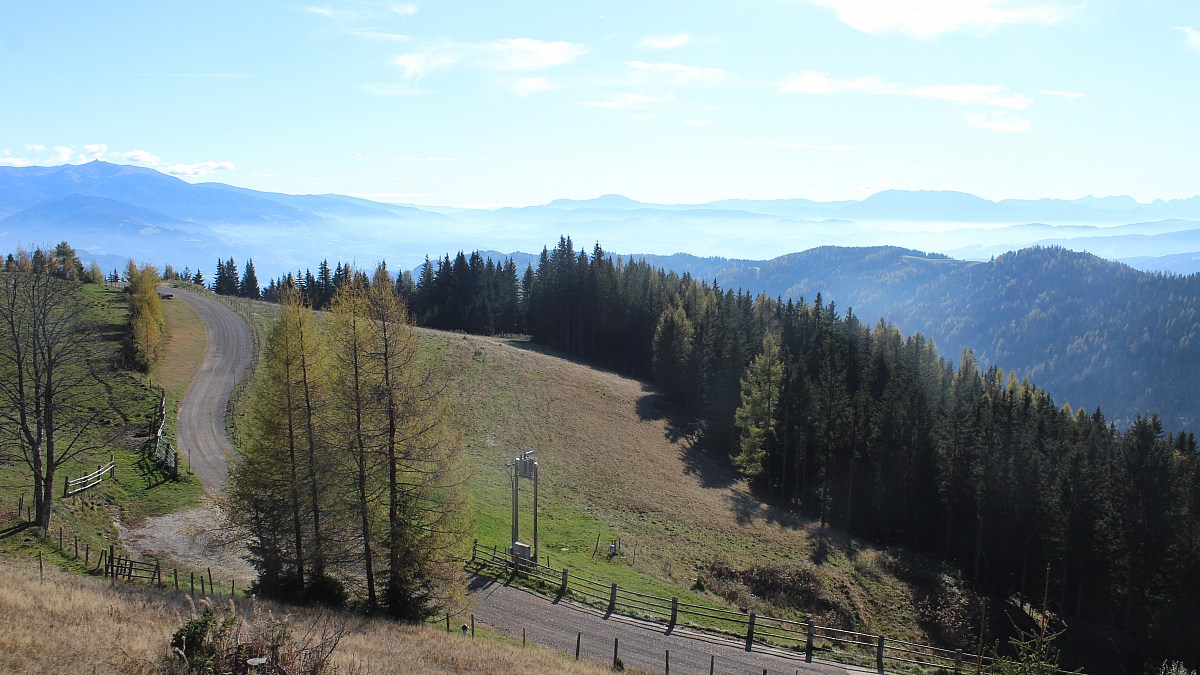 Prebl / Schulterkogelhütte - Blick nach Südosten - Foto-Webcam.eu