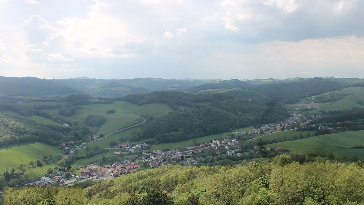 Schwarzenbach / Museumsturm - Blick nach Westen - Foto-Webcam.eu