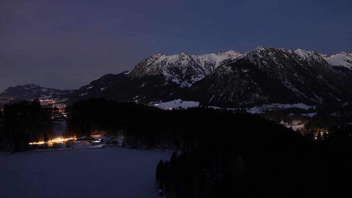 Heini-Klopfer-Skiflugschanze - Oberstdorf - Blick nach Nordosten - Foto ...