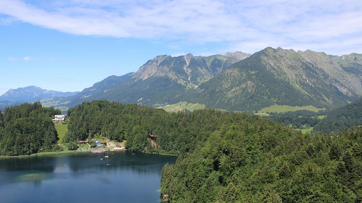 Heini-klopfer-skiflugschanze - Oberstdorf - Blick Nach Nordosten - Foto 