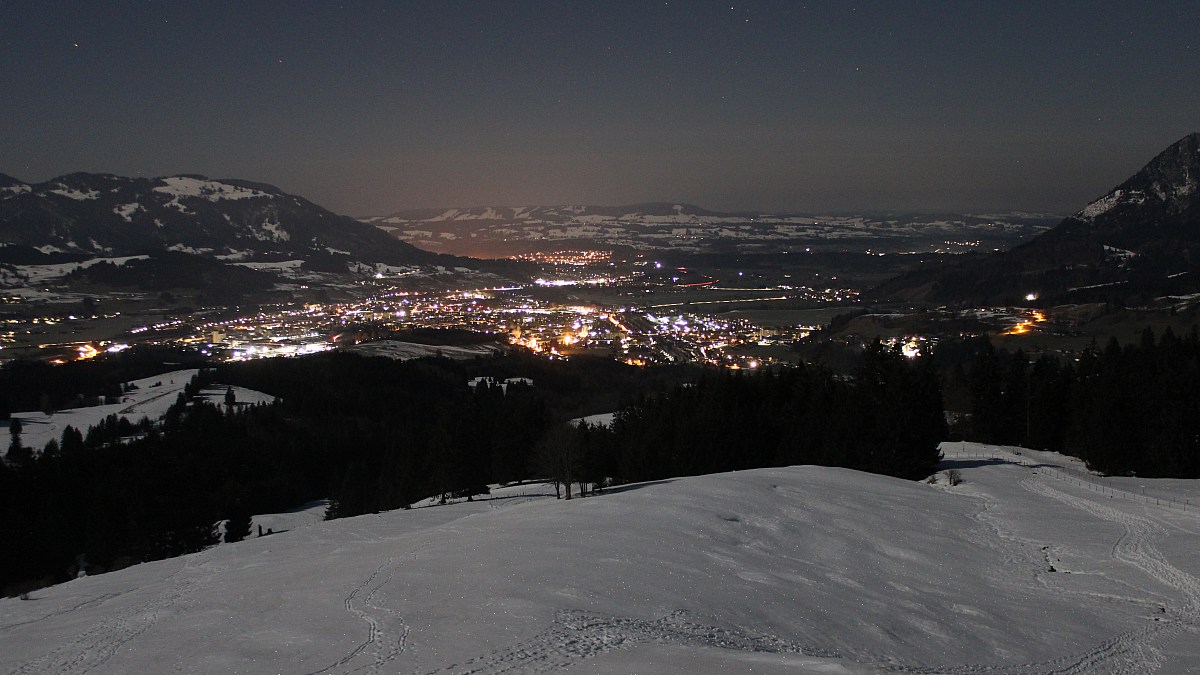 Sonthofen / Oberallgäu – Blick vom Sonthofer Hof nach Nordwesten - Foto ...