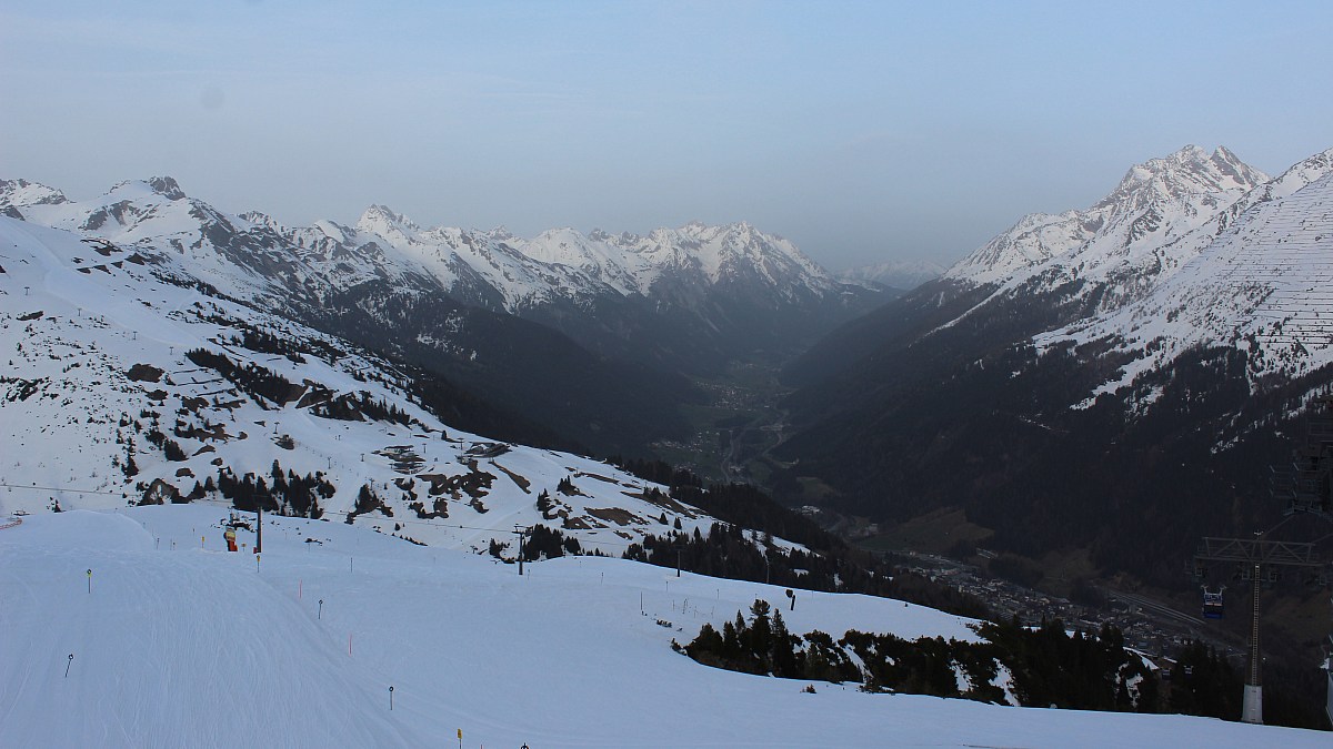 St. Anton Am Arlberg / Galzig - Blick Nach Osten - Foto-Webcam.eu