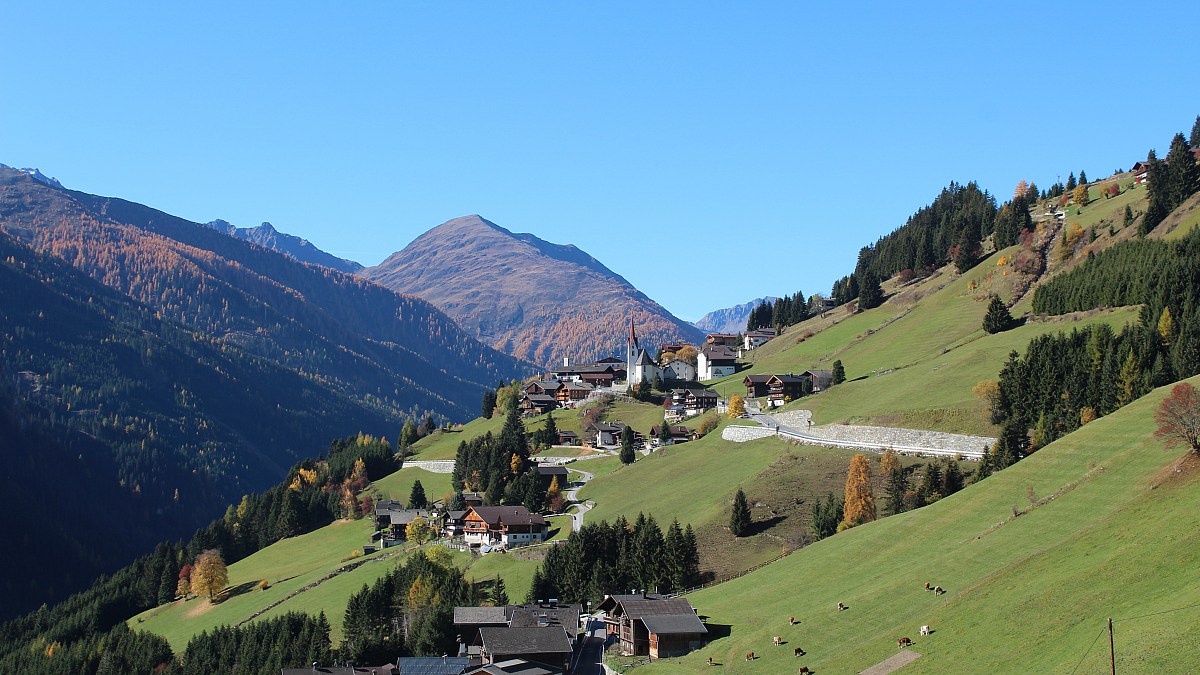 St.Veit im Defereggental - Blick nach Westen - Foto-Webcam.eu