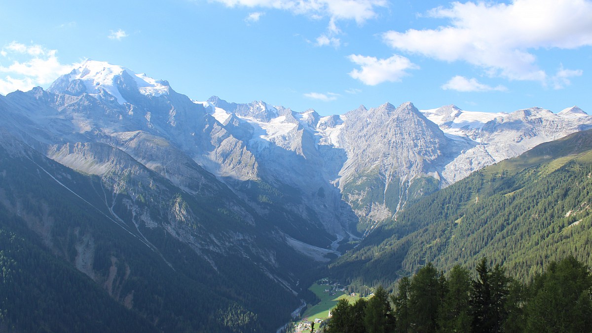 Die Gletscher Des Ortlergebiets 