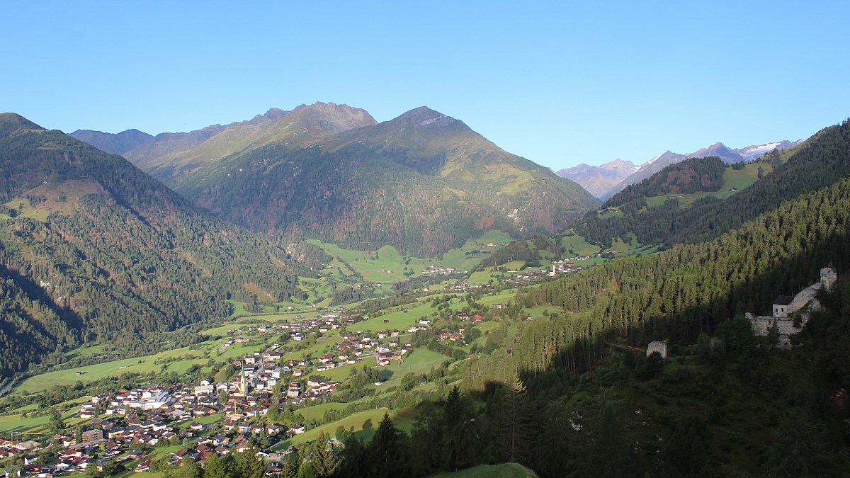 Virgen / Sonnberg - Blick nach Westen - Foto-Webcam.eu