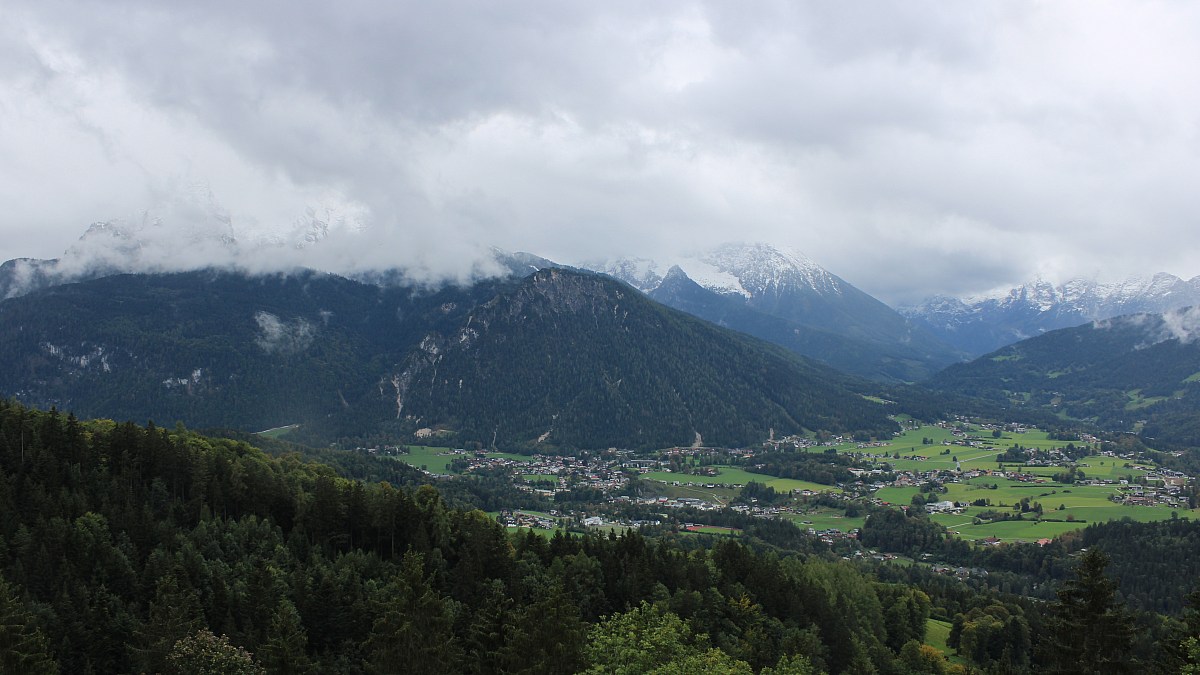 Windbeutelbaron - Obersalzberg / Berchtesgaden - Blick zum Watzmann ...