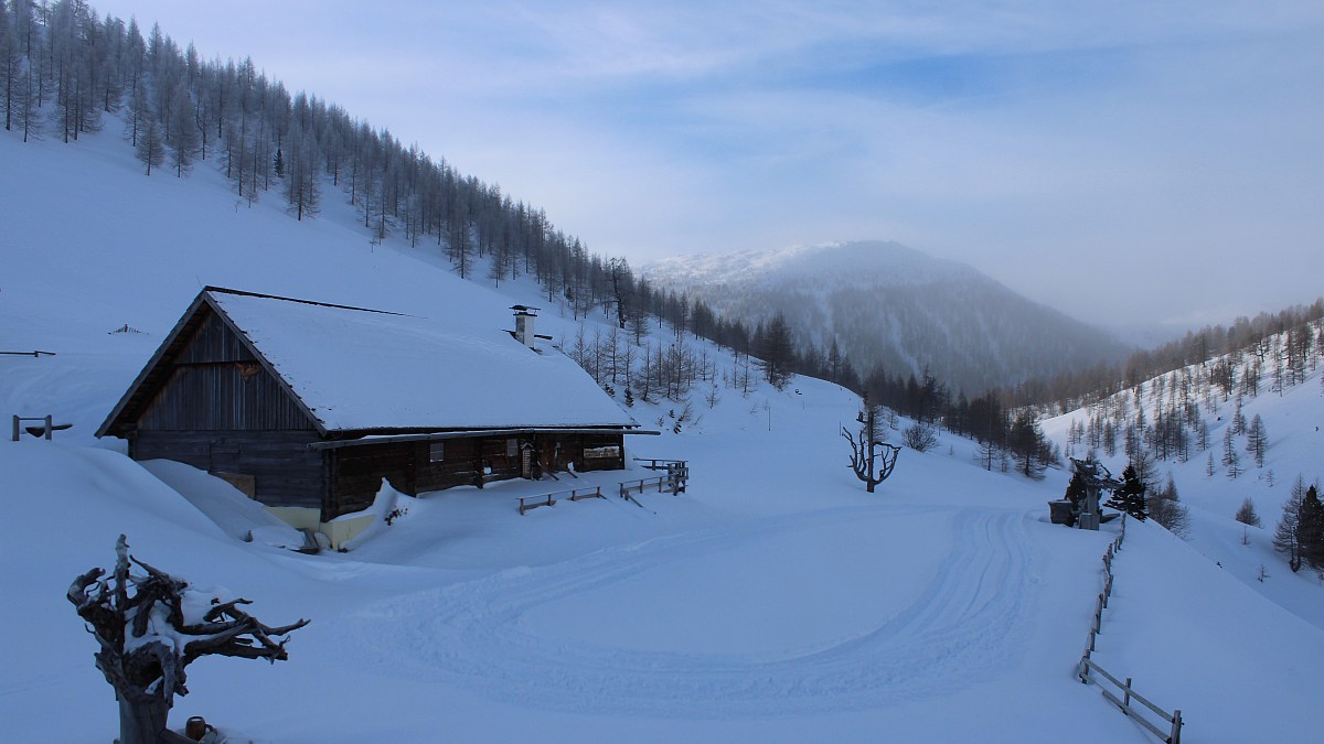 Zechneralm / Nockalmstraße - Blick nach Süden - Foto-Webcam.eu